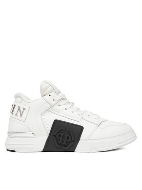 PHILIPP PLEIN Снікерcи PHILIPP PLEIN FAES USC0824 PLE075N Білий
