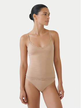 Ysabel Mora Ysabel Mora Camiseta interior 19459 Beige claro Slim Fit