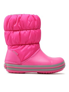 Crocs Sniega zābaki Crocs Winter Puff Boot Kids 14613-6TR Rozā