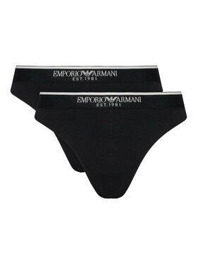 Emporio Armani Underwear Emporio Armani Underwear Conjunto de bragas brasileñas EW005197 AF27298 UC001 Negro