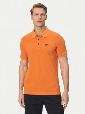 Aeronautica Militare Aeronautica Militare Polo 261PO1925UP00406 Naranja claro Regular Fit