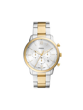 Fossil Годинник Fossil Neutra Chronograph FS6112 Срібний