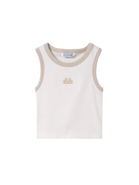 Mayoral Mayoral Τοπ 6032 Εκρού Slim Fit