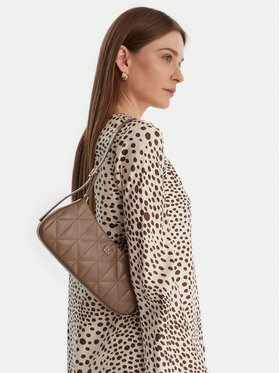 Calvin Klein Handtasche Calvin Klein Quilted Sm Shoulder Bag LV04F3327G Beige