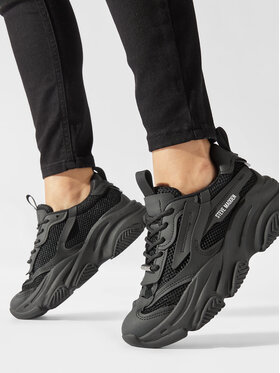 Steve Madden Снікерcи Steve Madden Possession-E Sneaker SM19000033 SM19000033-001 Чорний