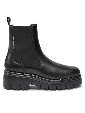 KARL LAGERFELD Štibletai KARL LAGERFELD KL45344 Juoda