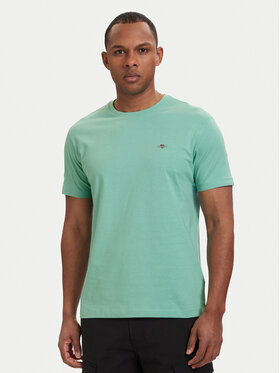 Gant Gant Camiseta Shield  2003184 Turquesa Regular Fit