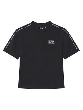 EA7 Emporio Armani EA7 Emporio Armani Camiseta 7B000054 AF10378 UC001 Negro Regular Fit