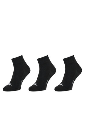 Kappa Garās zeķes Kappa KR_FRESH_SS25 (3-PACK) Melns