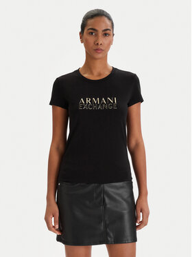 Armani Exchange Armani Exchange Camiseta XW001837 AF16294 UC001 Negro Slim Fit