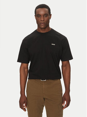 BOSS BOSS Футболка Te_Surfaceshort 50534925 Чорний Relaxed Fit