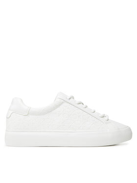 Calvin Klein Sneakersy Calvin Klein Vulc Lace Up Mono Pu HW0HW02573 Biela