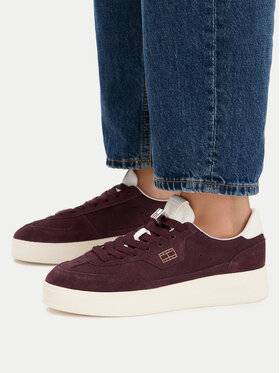 Tommy Jeans Sneakersy Tommy Jeans The Greenwich Edge Max EN0EN03122 Bordová