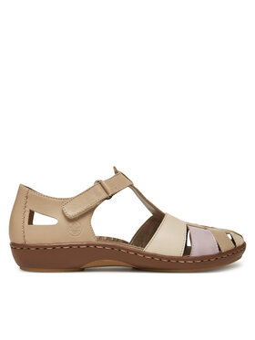 Rieker Sandály Rieker 45869-60 Béžová