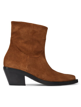 PINKO Botki PINKO Mozart Texano Al 23-24 BLKS1 102025 A0N8 Brązowy