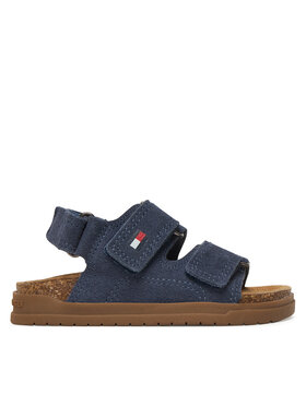 Tommy Hilfiger Sandali Tommy Hilfiger T3X2-34394-1899806 S Mornarsko modra