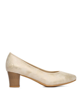 Rieker Pantofi pumps Rieker 44650-91 Auriu