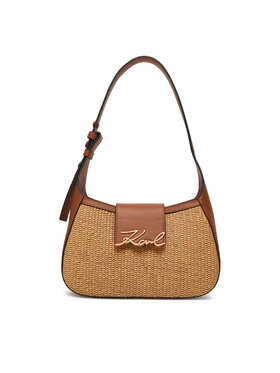 KARL LAGERFELD Kabelka KARL LAGERFELD A2W30011 Hnedá