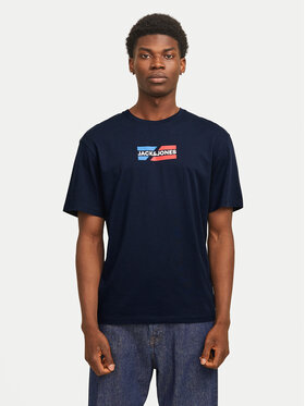 Jack & Jones Jack & Jones T-shirt Corp Graphic 12268415 Tamnoplava Regular Fit