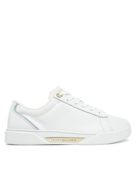 Tommy Hilfiger Sneakers Tommy Hilfiger Chic Court Sneaker FW0FW08642 Weiß
