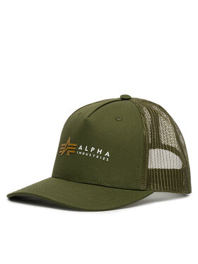 Alpha Industries Kšiltovka Alpha Industries Label 106901 Zelená