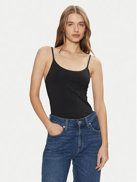 LAUREN RALPH LAUREN LAUREN RALPH LAUREN Топ 4L0186 Чорний Slim Fit