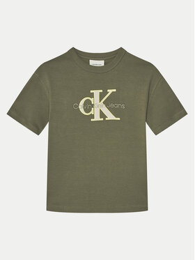 Calvin Klein Jeans Calvin Klein Jeans T-Shirt IB0IB02361 Πράσινο Regular Fit