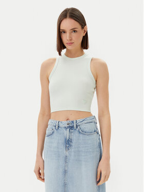 Guess Guess Marškinėliai V3GP19 K8RT2 Écru Slim Fit