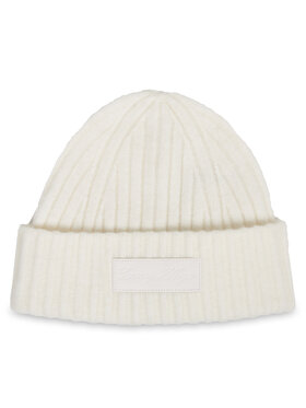 Tommy Hilfiger Čiapka Tommy Hilfiger Tommy Twist Beanie AW0AW15325 Biela