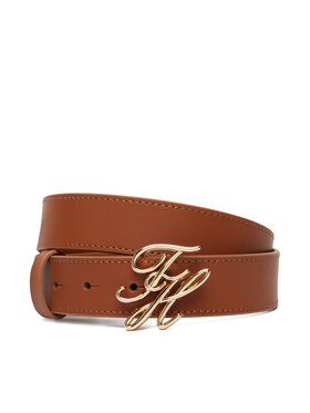 Tommy Hilfiger Pas Tommy Hilfiger Th Script 3.0 AW0AW18568 Rjava