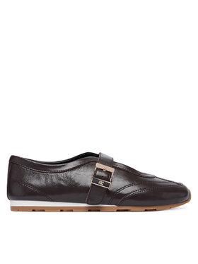 Tommy Hilfiger Balerinke Tommy Hilfiger Bella Ballet Mary Jane FW0FW09416 Rjava