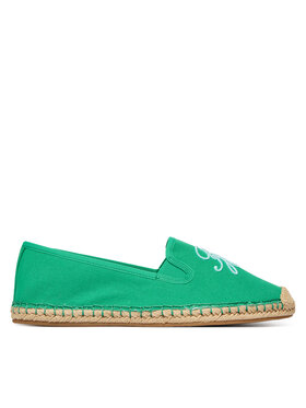 Tommy Hilfiger Espadrilles Tommy Hilfiger Th Script Summer Espadrille FW0FW09240 Zöld