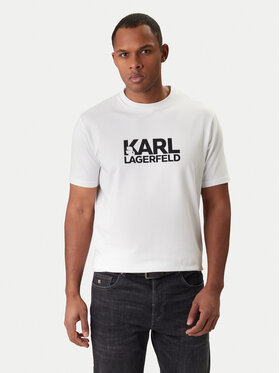 KARL LAGERFELD KARL LAGERFELD Camiseta 755780 561235 Blanco Regular Fit