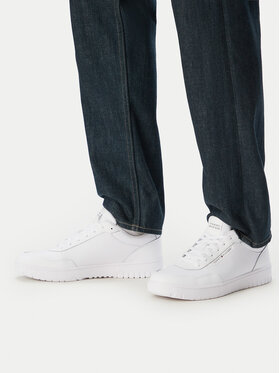 Tommy Hilfiger Zapatillas Tommy Hilfiger Th Basket Core Leather FM0FM05927 Blanco