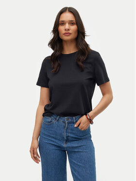 Vero Moda Vero Moda Футболка Paulina 10316991 Чорний Regular Fit