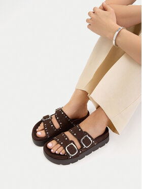 DeeZee Papucs DeeZee CEO-HY35011-1 Barna