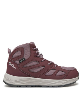 Jack Wolfskin Trekingová obuv Jack Wolfskin Woodland 2 Texapore Mid K 4059831 Fialová