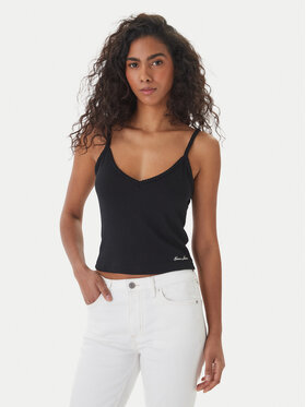 Guess Jeans Guess Jeans Top W6GPB5 KG372 Negro Regular Fit