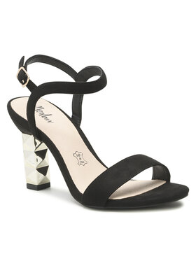 Menbur Sandále Menbur 23544 Čierna