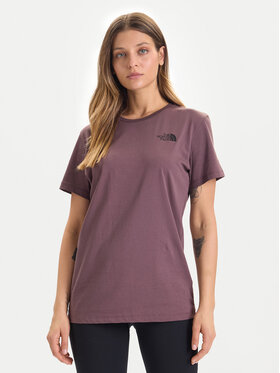 The North Face The North Face Camiseta Box Nse Edge Of Light NF0A8E3J Marrón Relaxed Fit
