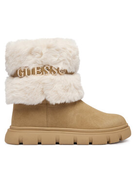 Guess Апрески Guess FLFMEL ELE10 Бежов