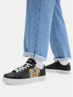 Versace Jeans Couture Снікерcи Versace Jeans Couture 80VA3SK3 ZPB73 899 Чорний