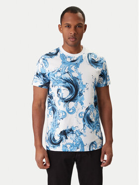 Versace Jeans Couture Versace Jeans Couture Camiseta 80GAH6S0 JS543 Azul Regular Fit