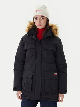 Hunter Hunter Parka Glyder HARW0014252 Crna Regular Fit