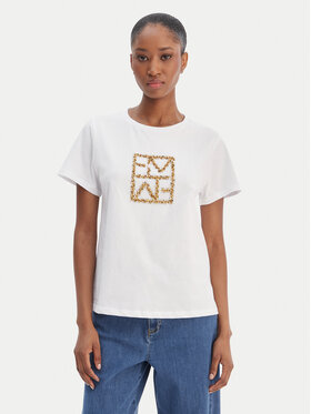 Marella Marella Camiseta Emme by Marella Tema 2615971031 Blanco Regular Fit