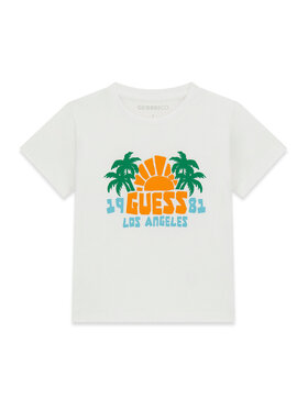 Guess Guess Camiseta N6GI09 K8HM4 Blanco Regular Fit