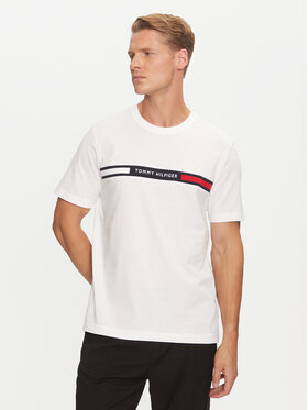 Tommy Hilfiger Tommy Hilfiger T-shirt MW0MW36498 Bianco Regular Fit