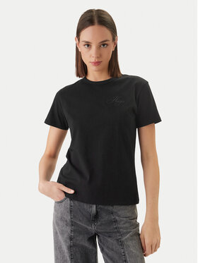 HUGO HUGO Camiseta Damacia_7 50561233 Negro Regular Fit
