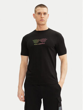 KARL LAGERFELD KARL LAGERFELD Camiseta 755402 552235 Negro Regular Fit