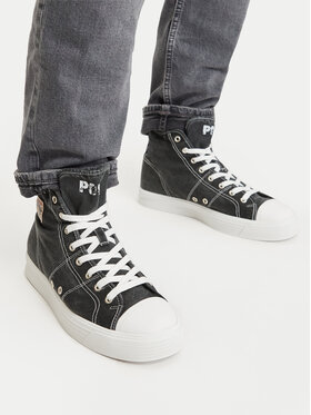 Polo Ralph Lauren Sneakers Polo Ralph Lauren Ayers Mid Sk Ltl 809P07628003 Μαύρο